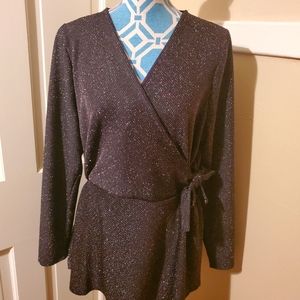 Lane Bryant Illusion Collection Sparkling Top!